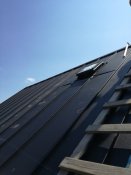 světlovod  falcovaná krytina<br>dřevostavba